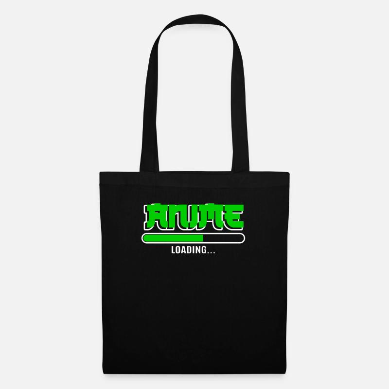 Anime - Stoffbeutel - Schwarz