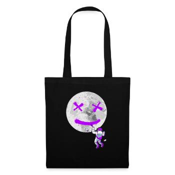 Graffiti Astronaut Spray Paint Street Art Drawing - Tote Bag - black - Front