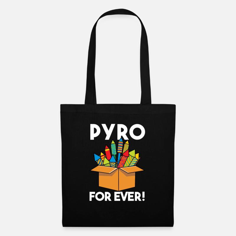 Pyro For Ever Fireworks - Stoffbeutel - Schwarz