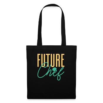 Future Chef Cooking Cook Pastry Gourmet Commis Che - Tote Bag - black - Front