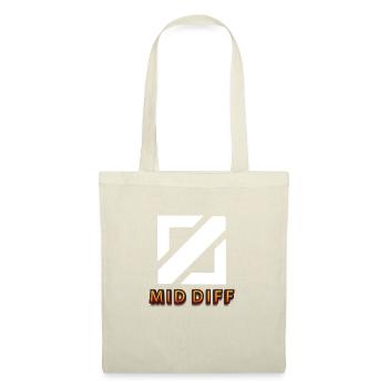 mid diff Tilter tilted gaming - Stoffbeutel - Natur - Vorne