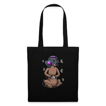 Bavarian Mountain Sweat Dog Jeu vidéo - Sac en tissu - noir - Devant