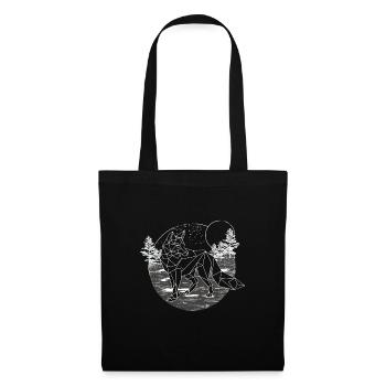 Fuchs Nature Mountains - Tote Bag - black - Front