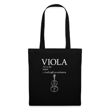 Alto - Sac en tissu - noir - Devant