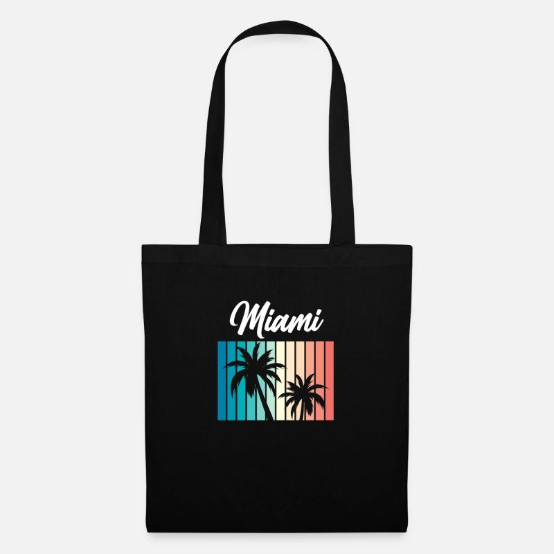 Miami - Sac en tissu - noir