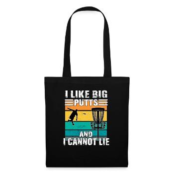 Disc Golf Frisbee Ultimate Frisbee Disc Golf - Tote Bag - black - Front
