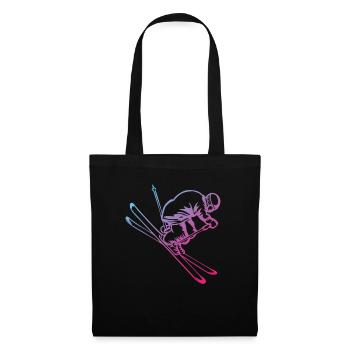 Ski Skiing Ski Winter Sports Gift Idea - Tote Bag - black - Front