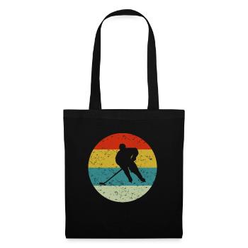 hockey - Sac en tissu - noir - Devant