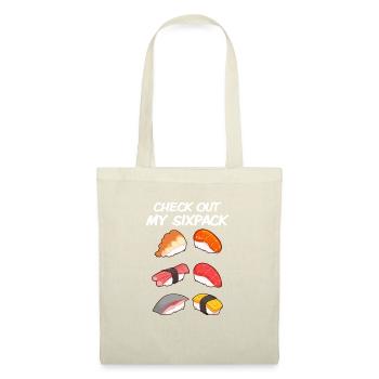 Six-pack sushi - Tote Bag - nature - Front