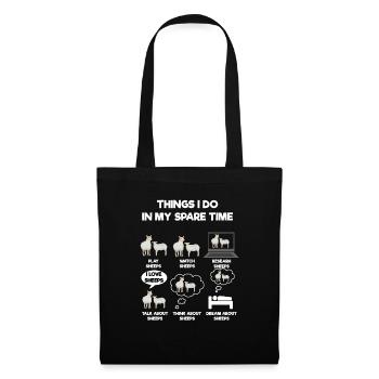 Sheep - Tote Bag - black - Front