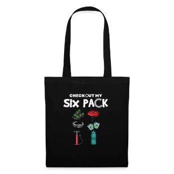 Cycling cycling - Tote Bag - black - Front