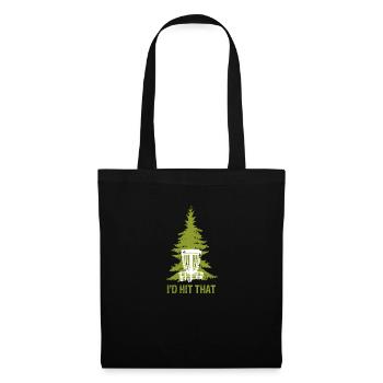 Disc Golf Je rencontrerais le - Sac en tissu - noir - Devant