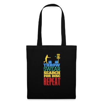 How to Play Disc Golf - Tote Bag - black - Front