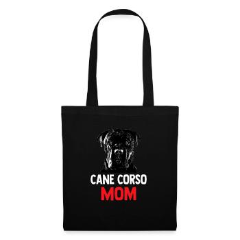 Dog Mama Puppy Mom Cane Corso - Tote Bag - black - Front