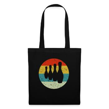 bowling - Tote Bag - black - Front