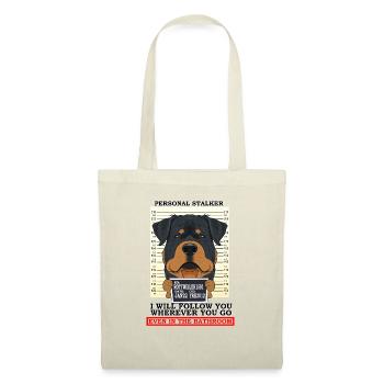 Rottweiler Personal Stalker Ill Follow You - Tote Bag - nature - Front
