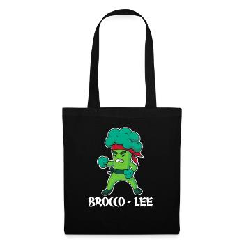 Brocco Lee Broccoli Meme - Sac en tissu - noir - Devant