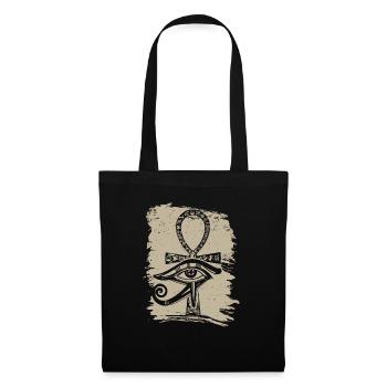 Ancient Egypt I Egyptian Mythology I Horus I Eye - Stoffbeutel - Schwarz - Vorne