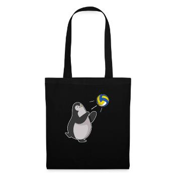 Équipe de volleyball de plage Volleyball Sports de balle - Sac en tissu - noir - Devant