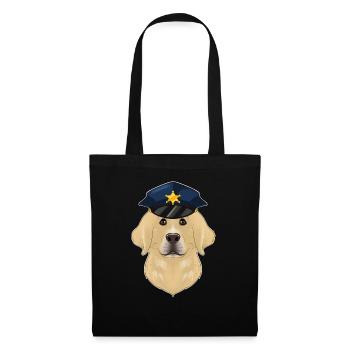 Police Labrador Canine Handler I Police Dog I - Tote Bag - black - Front