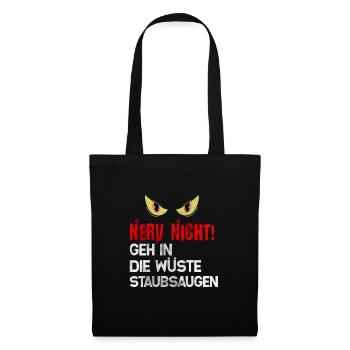 Lustiger Spruch - Stoffbeutel - Schwarz - Vorne