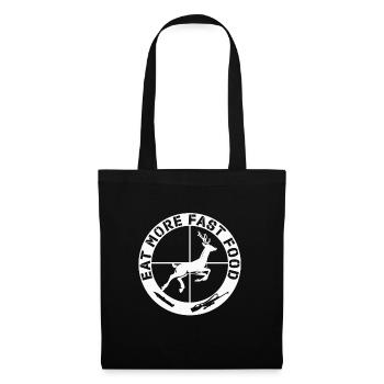 eat more fast food - Tote Bag - black - Front