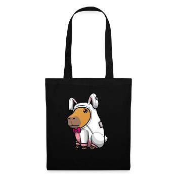 Easter Easter Capybara Rodent - Tote Bag - black - Front