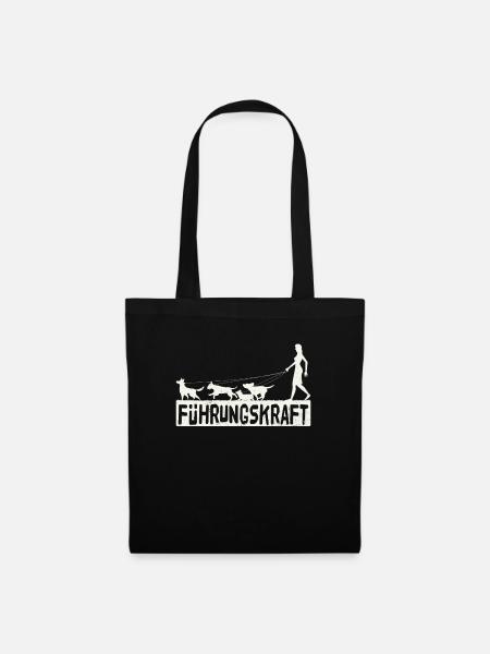 Führungskraft - Stoffbeutel - Schwarz