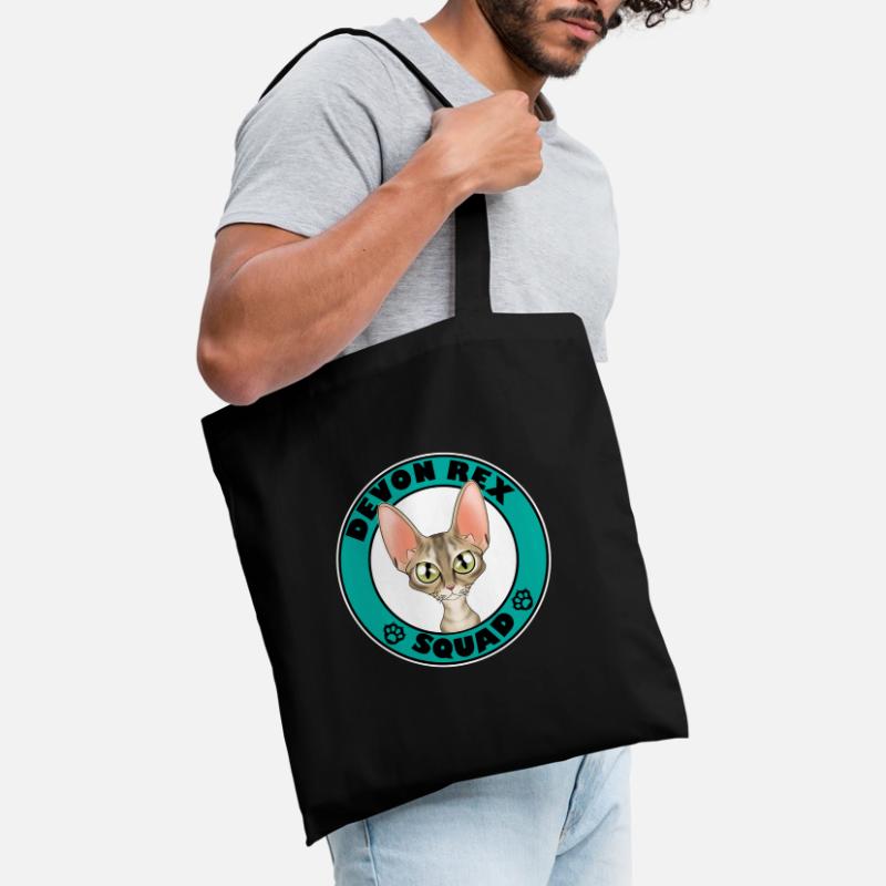 Devon Rex Squad I Cat Lover I Devon Rex Cat Tote Bag