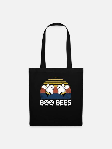 boo bees - Stoffbeutel - Schwarz
