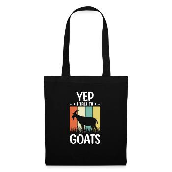 Goat - Tote Bag - black - Front