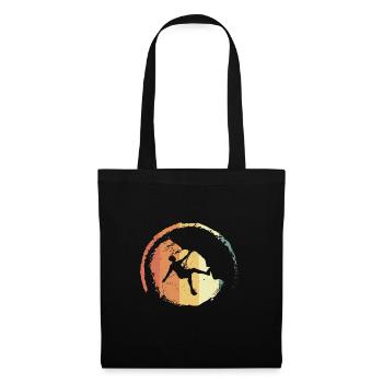 Cadeau d’escalade Escalade Alpinisme Escalade - Sac en tissu - noir - Devant