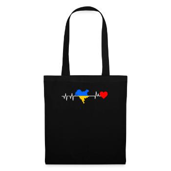 Kiev Heartbeat Gift - Tote Bag - black - Front