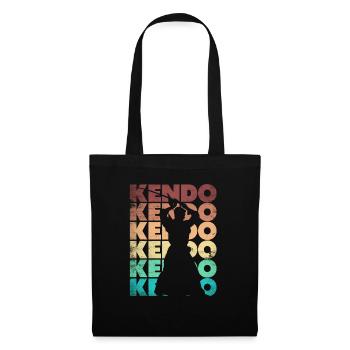 Kendo Japanese Martial Arts Kenjutsu Kendo Kendok - Tote Bag - black - Front