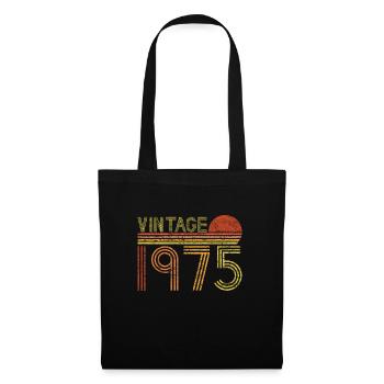 Vintage 1975 Sunset Style - Tote Bag - black - Front