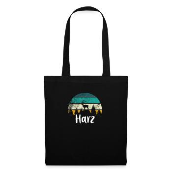 Harz - Stoffbeutel - Schwarz - Vorne