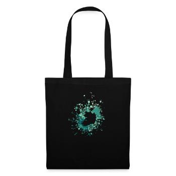 Belle Irlande Color Splash - Sac en tissu - noir - Devant