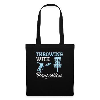 Lancer avec Parfection Treejection Disc Golf - Sac en tissu - noir - Devant