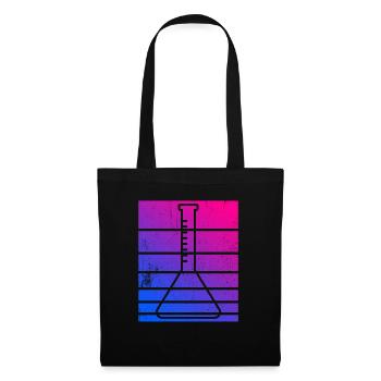 Professeur de chimie rétro-chimique - Sac en tissu - noir - Devant