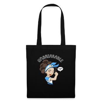 Fille argentine Incassable I Héritage Argentine - Sac en tissu - noir - Devant