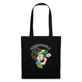 Bahamas Girl Unbreakable I Bahamas Heritage I - Sac en tissu - noir - Devant