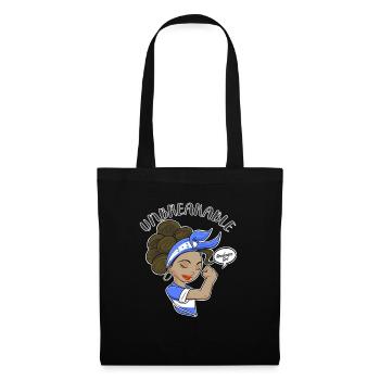 Hondurian Girl Unbreakable Hondurian Heritage - Sac en tissu - noir - Devant