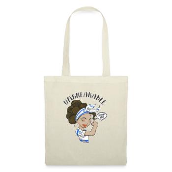 Fille israélienne incassable I Héritage israélien I - Sac en tissu - nature - Devant