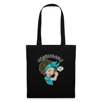 Kazakh Girl Unbreakable I Kazakh Heritage I - Tote Bag - black - Front