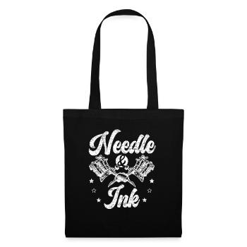 Needle And Ink Tattoo Tattooing Tattoo Artist - Tote Bag - black - Front