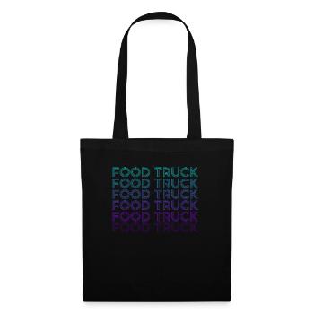 Food Truck Retro - Tote Bag - black - Front