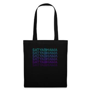 Satyabhama Déesse hindoue Mythologie hindoue Rétro - Sac en tissu - noir - Devant