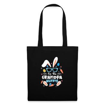 At The Grandpa Rabbit Easter Rabbit Ear Sunglass - Tote Bag - black - Front