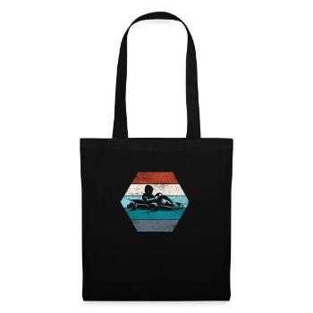 Kart Go-Kart Racing Go-Kart Kart Driver - Sac en tissu - noir - Devant