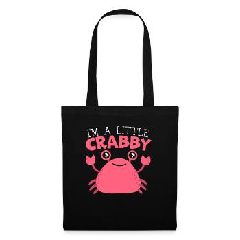 I'm A Little Crabby Crab Whisperer Crabulous - Tote Bag - black - Front